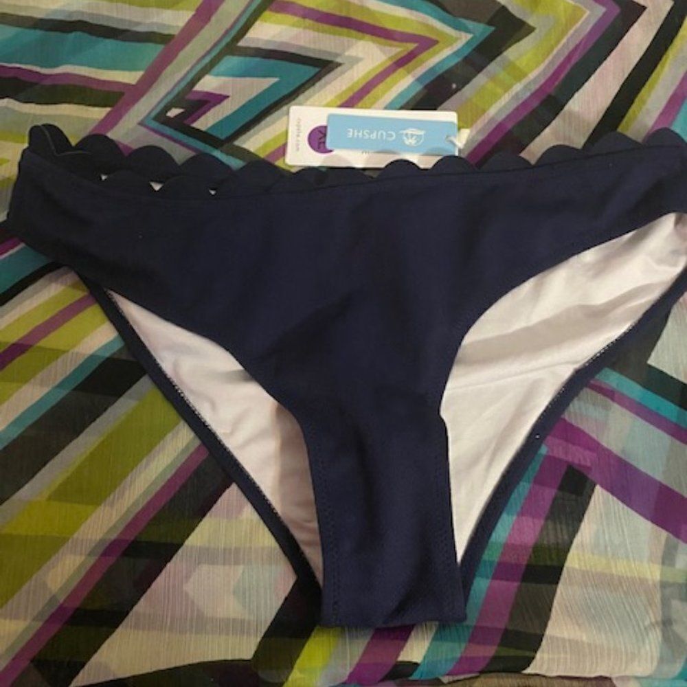 Cupshe Blue bottom swim wear, size XL